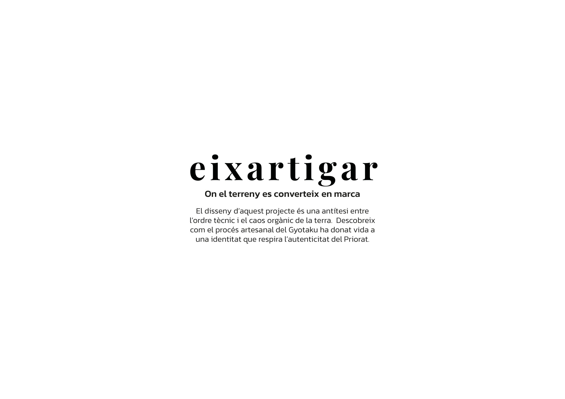 Presentació Eixartigar Pàgina 1